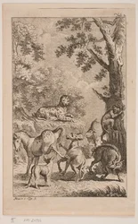 La panthère, le cheval et d