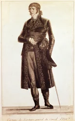 Costume du Secrétaire Général du Conseil d