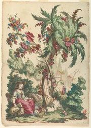 Une petite bergère