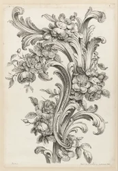 Conception florale et de feuille d