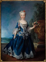 Portrait en pied de Marie Anne Victoire, Infante d