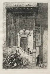 Maison dite de la Reine Blanche, rue Saint-Hippolyte