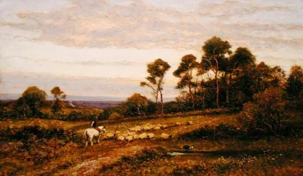 Un Pâturage dans le Surrey