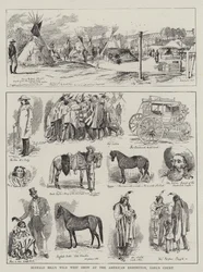 Le spectacle du Far West de Buffalo Bill à l