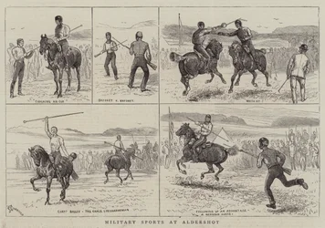 Sports militaires à Aldershot