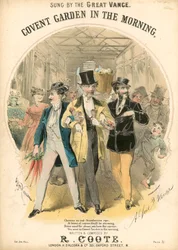 Partition musicale : Covent Garden le matin