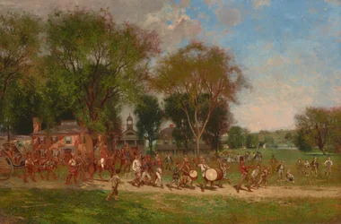 Parade du 4 juillet 1886