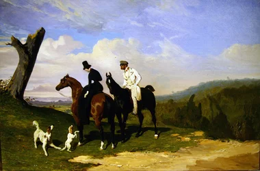 Une pause en promenade avec les chiens