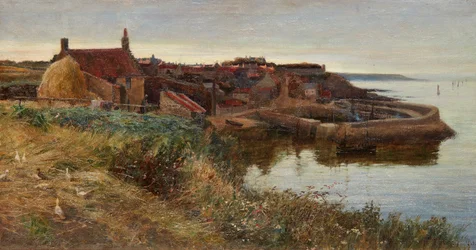Crail Harbour au crépuscule
