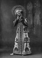 Anna Pavlova 1881-1912, danseuse de ballet russe, 1911-1912