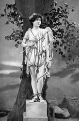 Unity Moore 1894-1981, actrice irlandaise, 1911-1912