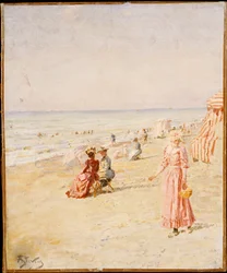 La plage, Ostende