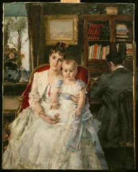 Bonheur. 1880 (peinture sur toile)