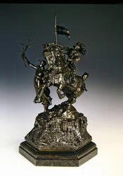 Saint Georges et le Dragon, Victoire menant