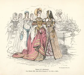 Costumes des femmes françaises de la Renaissance
