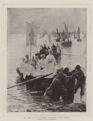 Le pardon à Concarneau, Bretagne, Sœur de Sainte Anne de Fouesnant