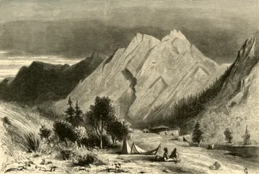 Formation de calcaire, sur la rivière Pitt
