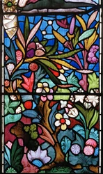 Motif floral (détail)