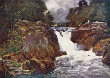 District des Lacs : Skelwith Force, Langdale