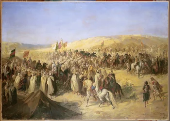 Napoléon III (1808-73) en Algérie, 21 mai 1865