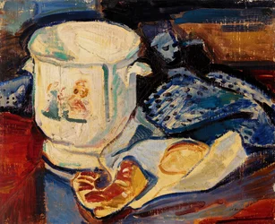 Nature morte avec jardinière