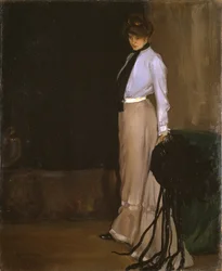 Le modèle, vers 1902 (huile sur toile)