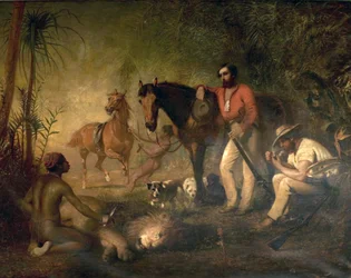Après la chasse au lion