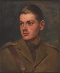 Un officier du Corps des mitrailleuses
