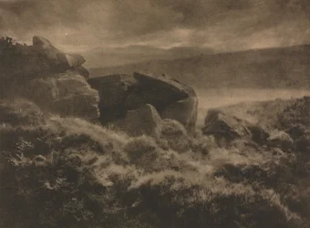 Camera Work : Pluie des collines, 1905