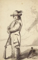 Un trappeur des montagnes Rocheuses, Bill Burrow