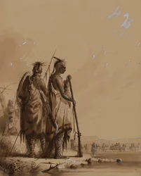 Traversée vers la branche nord de la rivière Platte