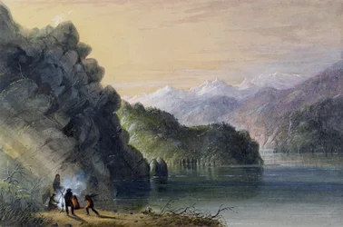 Paysage lacustre - Montagnes Rocheuses
