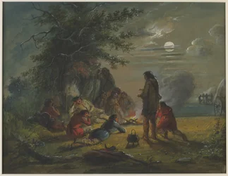 Moonlight - Scène au camp