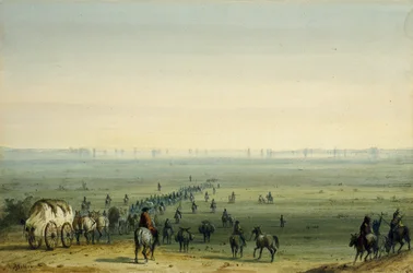 Scène de prairie : Mirage