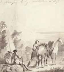 Retour de la chasse, vers 1837