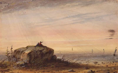 Côte maritime, vers 1837