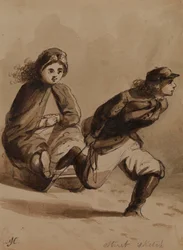 Croquis de rue. La galanterie d