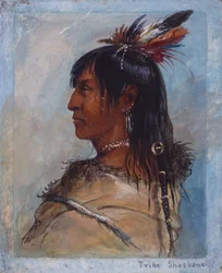 Tribu Shoshone, c.1837