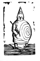 Père Ubu, fin 19ème siècle (gravure sur bois)
