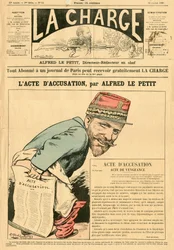 Couverture de La Charge (1888), Satirique en Couleurs