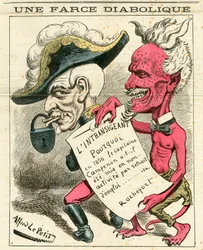 Couverture de Le Grelot, numéro 655, Satirique en couleurs