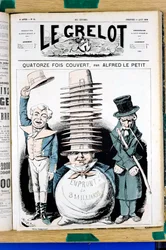 Couverture de Le Grelot, numéro 70, Satirique en Couleurs