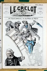 Couverture de "Le Grelot", numéro 81, Satirique en Couleurs