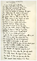 Manuscrit original de l