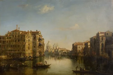 Grand Canal, Venise, 19ème siècle