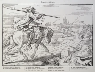 La Mort chevauche vers la Ville, planche 2 de 
