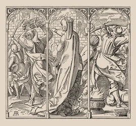 Die Nibelungen. Comment la reine a ordonné de brûler la salle, 1840-1841