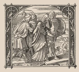 Les Nibelungen. Adieu de Kriemhild, 1840-1841