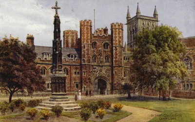 Cambridge : Porte du St John