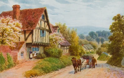 Colline de Cropthorne près d